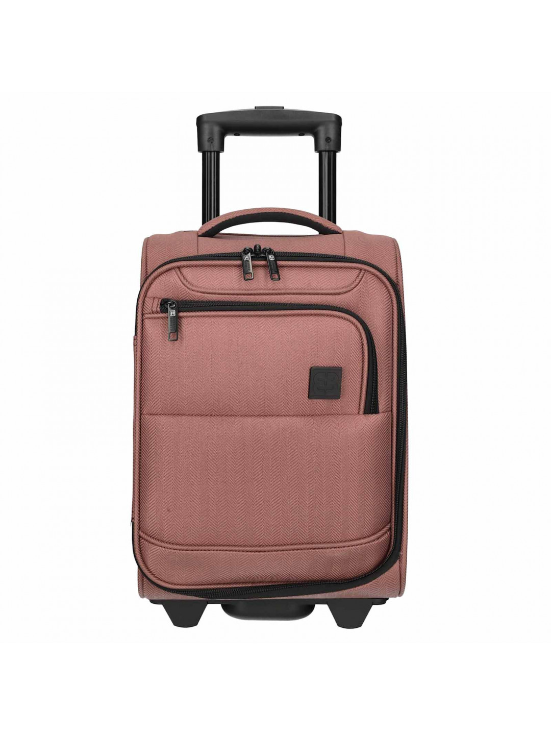 Kabinový cestovní kufr Enrico Benetti Oakvill – starorůžová